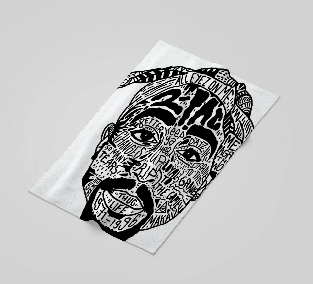 Tupac telo mare da Nick Cocozza