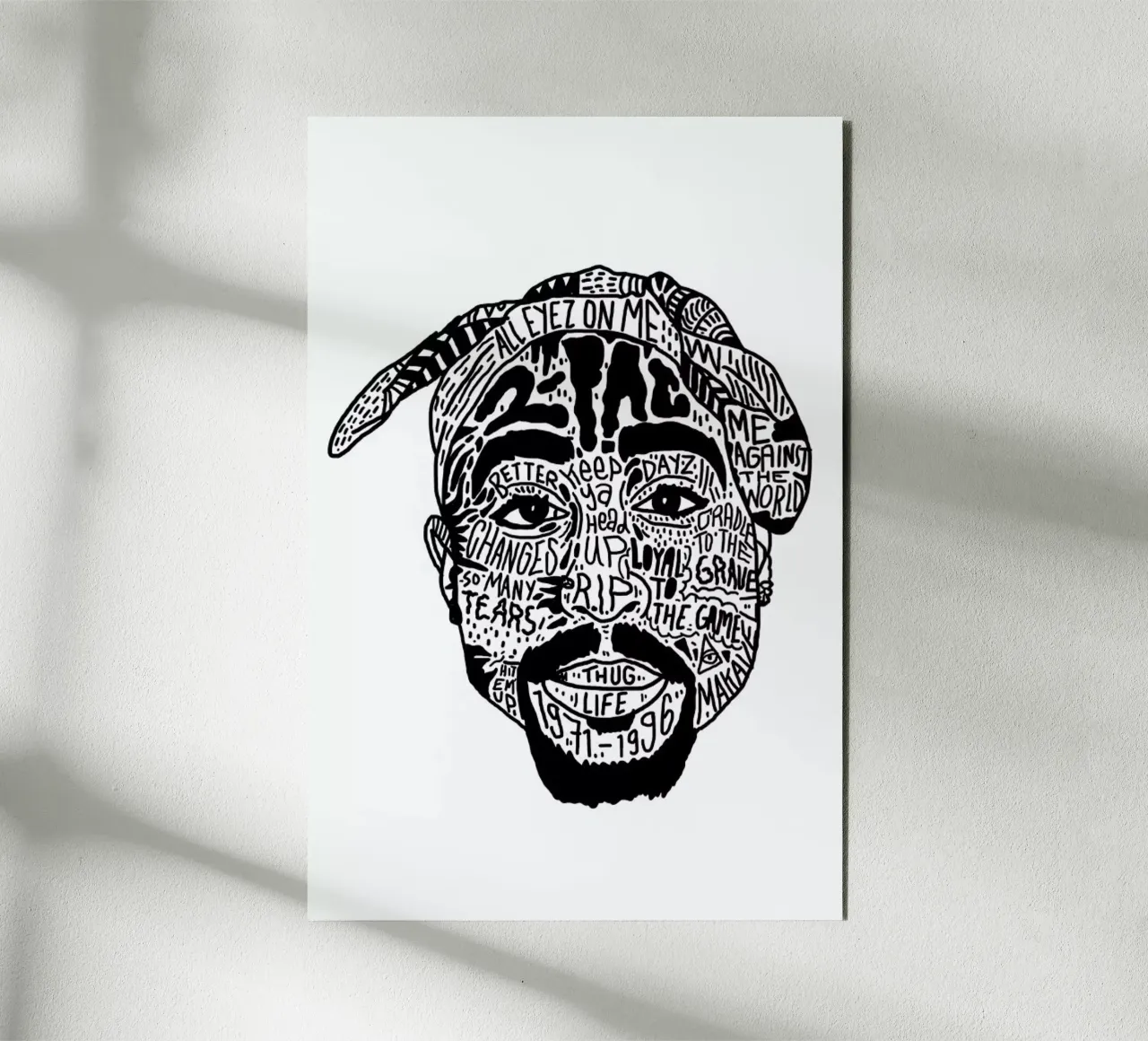 Tupac panneau forex de Nick Cocozza