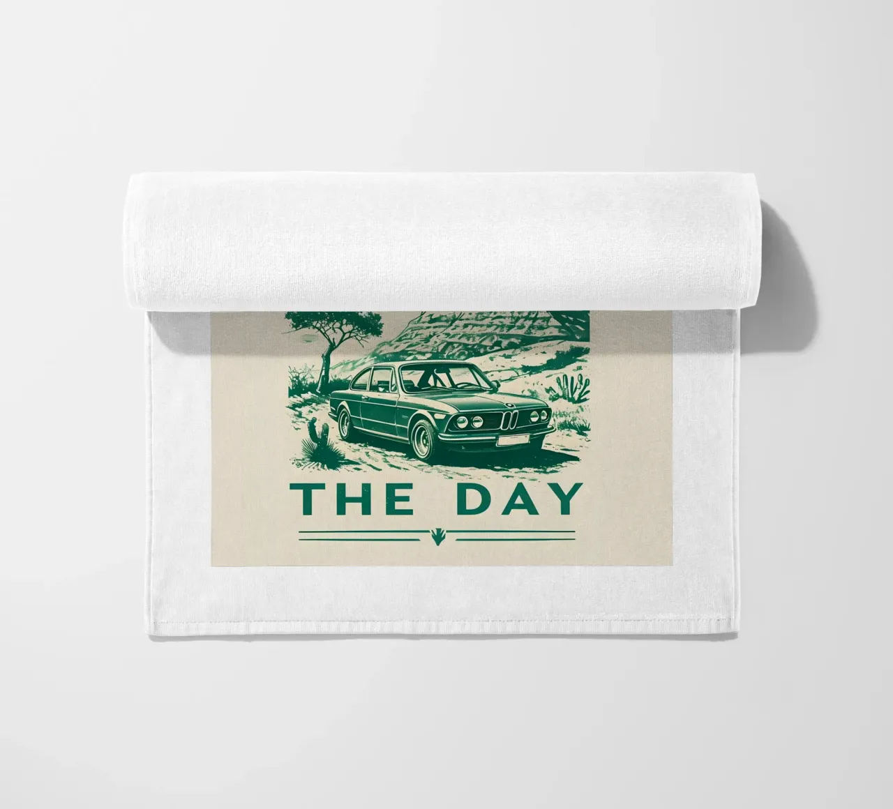 Godetevi la giornata Auto d'epoca retrò telo mare da RETRO VINTAGE EDITION