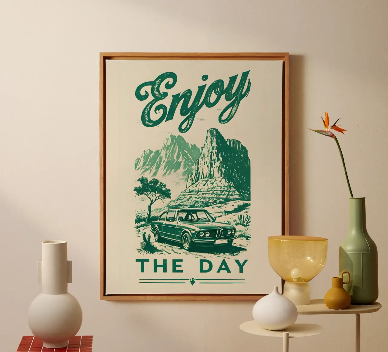 Godetevi la giornata Auto d'epoca retrò tela da RETRO VINTAGE EDITION