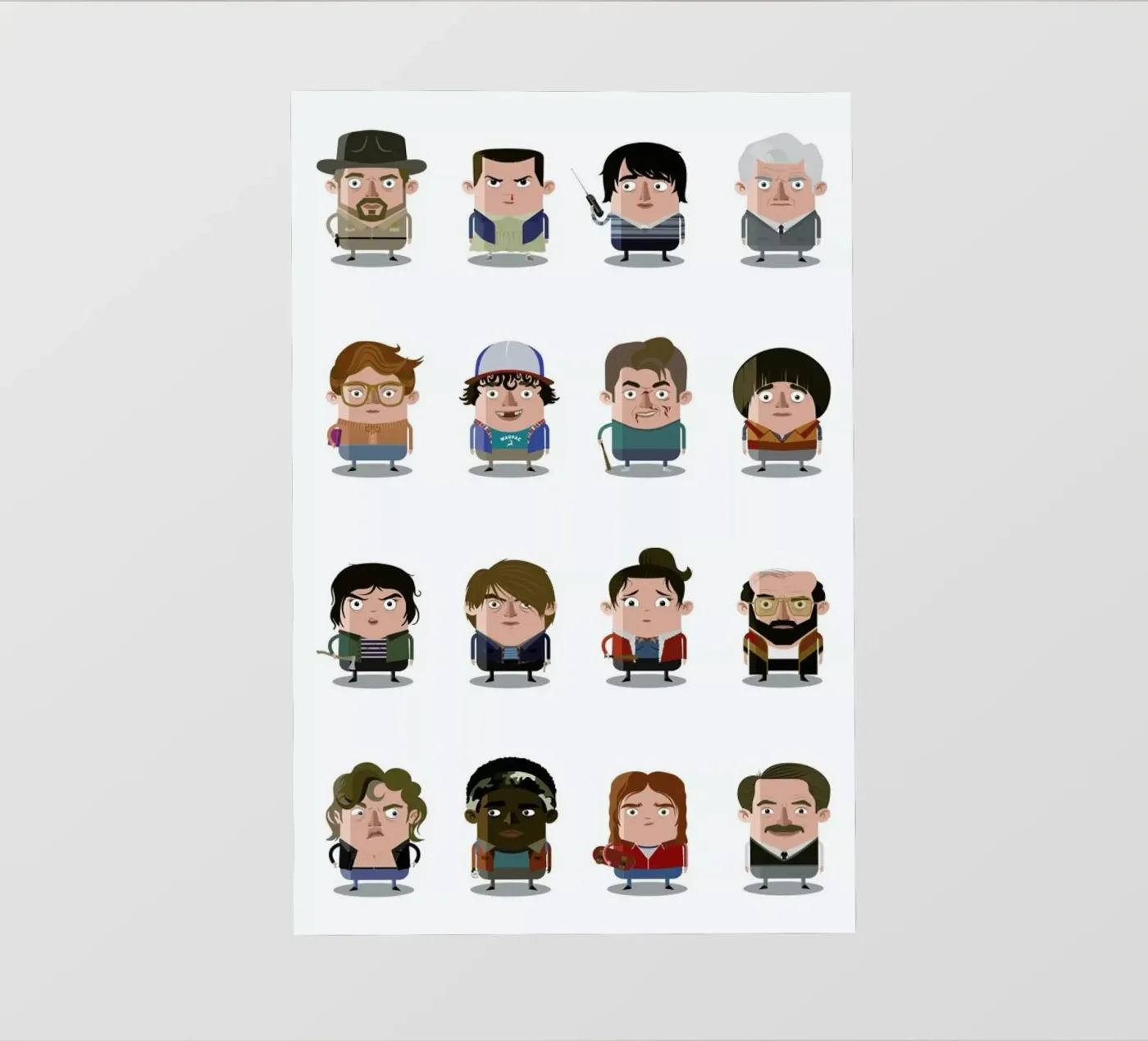 Stranger Things pellicola backlit da Ballooon