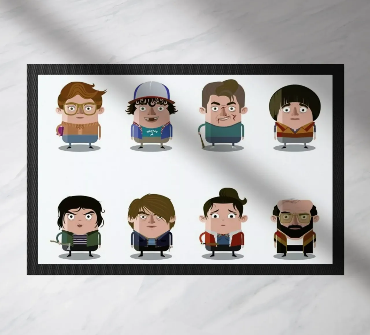 Stranger Things doormat by Ballooon