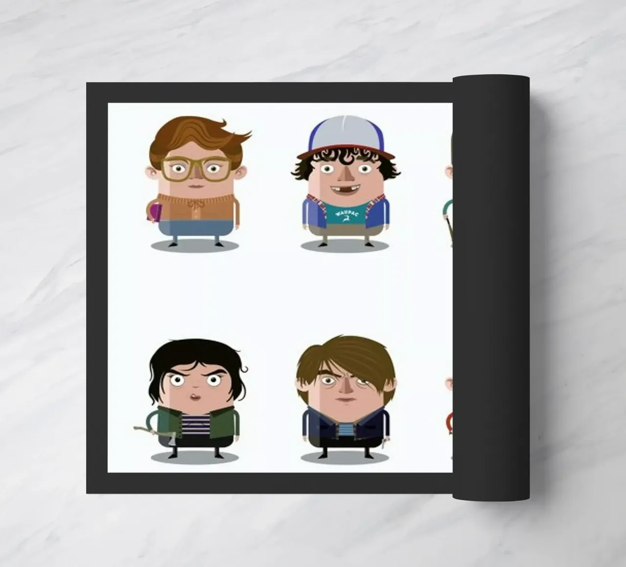 Stranger Things doormat by Ballooon