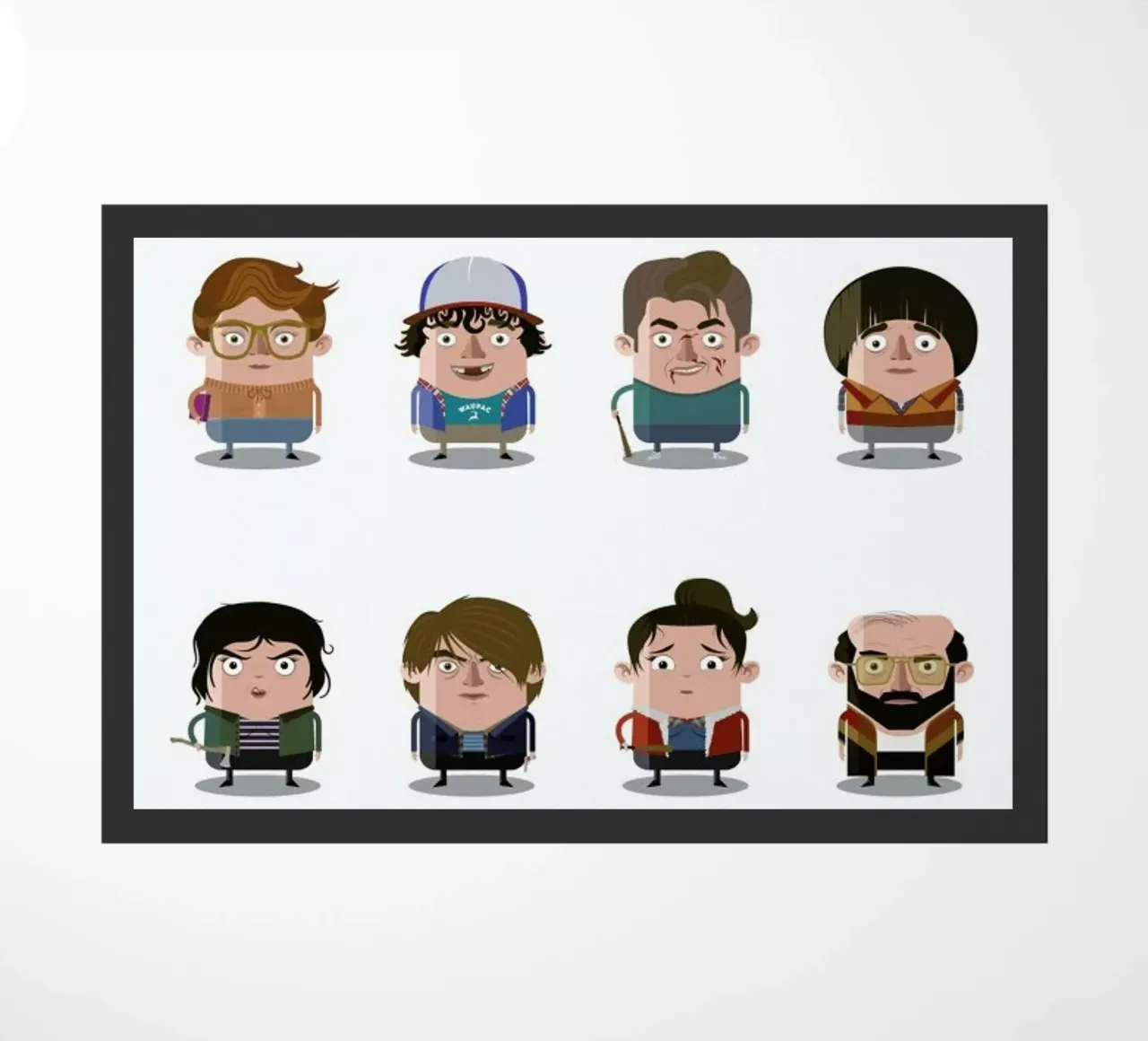 Stranger Things doormat by Ballooon