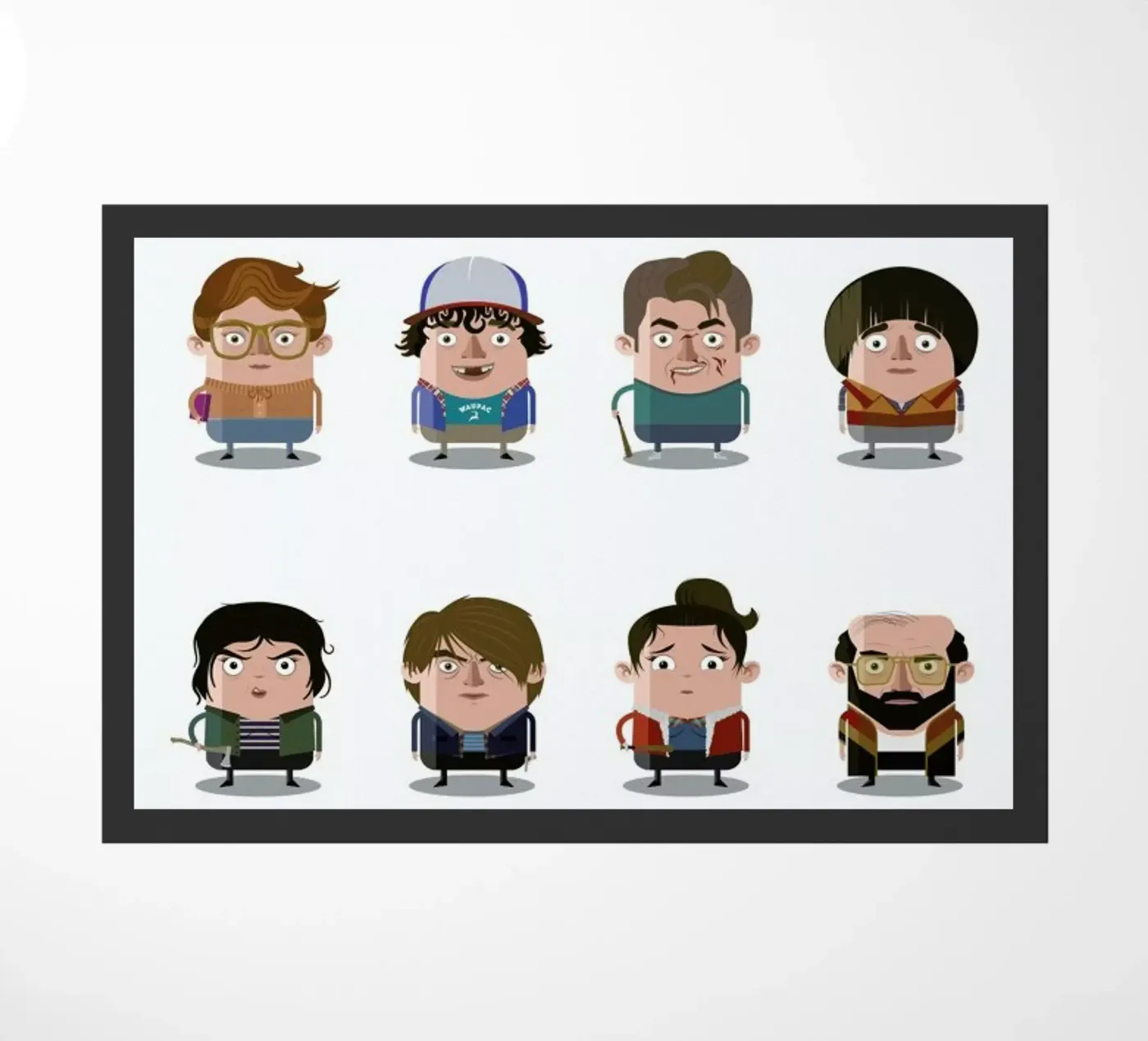 Stranger Things Fußmatte von Ballooon