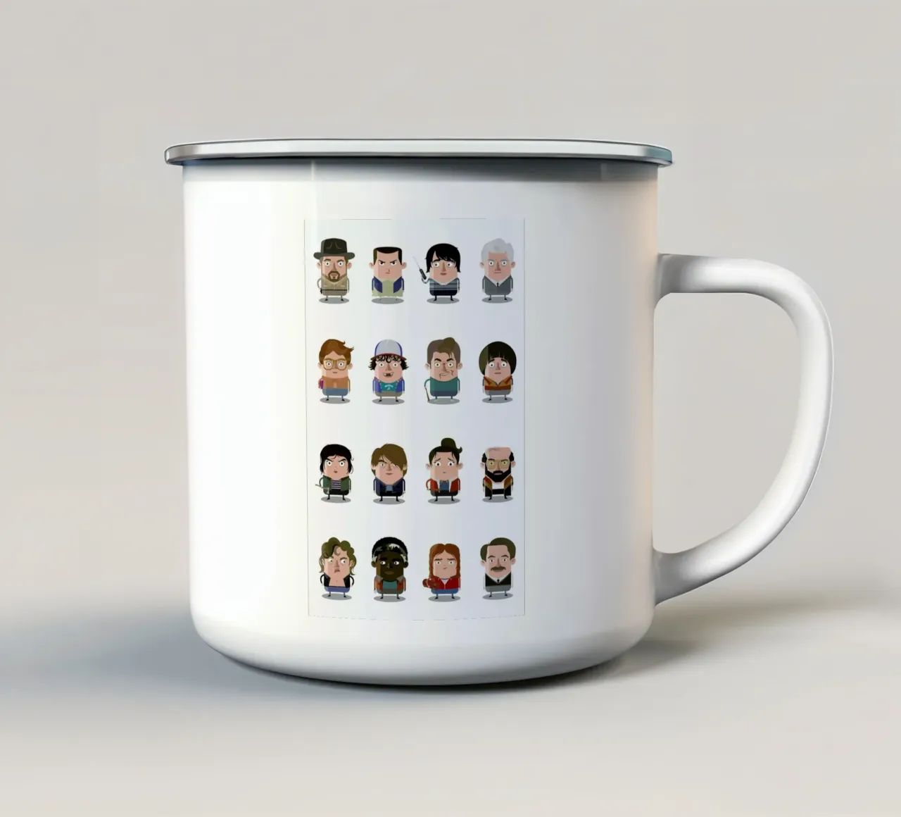Stranger Things tazza in smalto da Ballooon