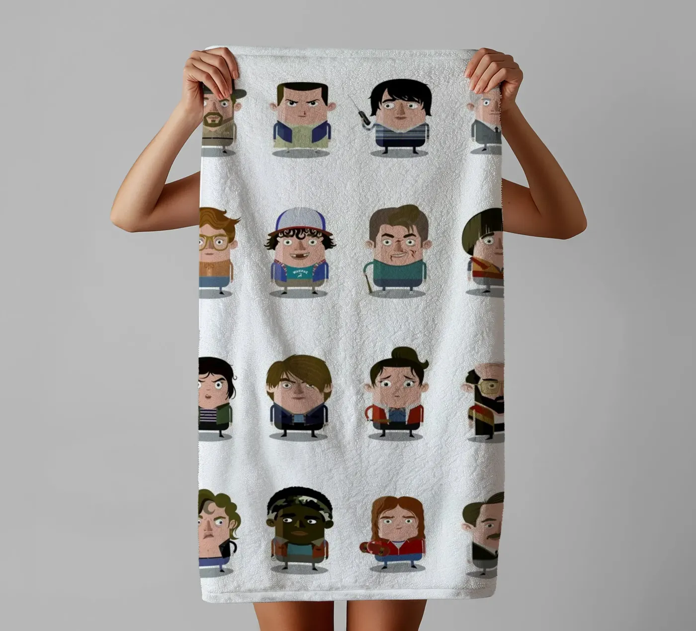 Stranger Things badhanddoek van Ballooon