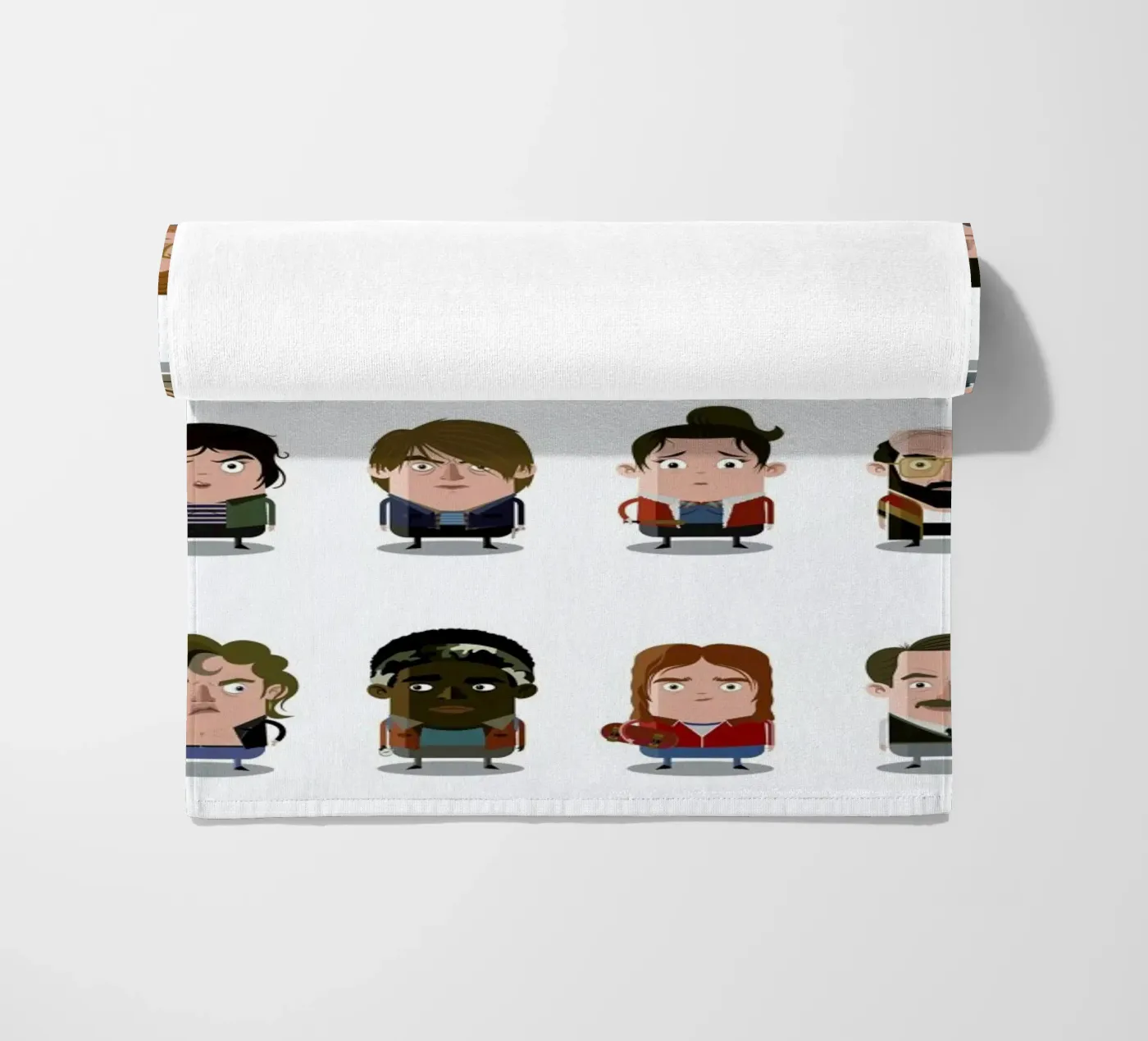 Stranger Things strandhanddoek van Ballooon