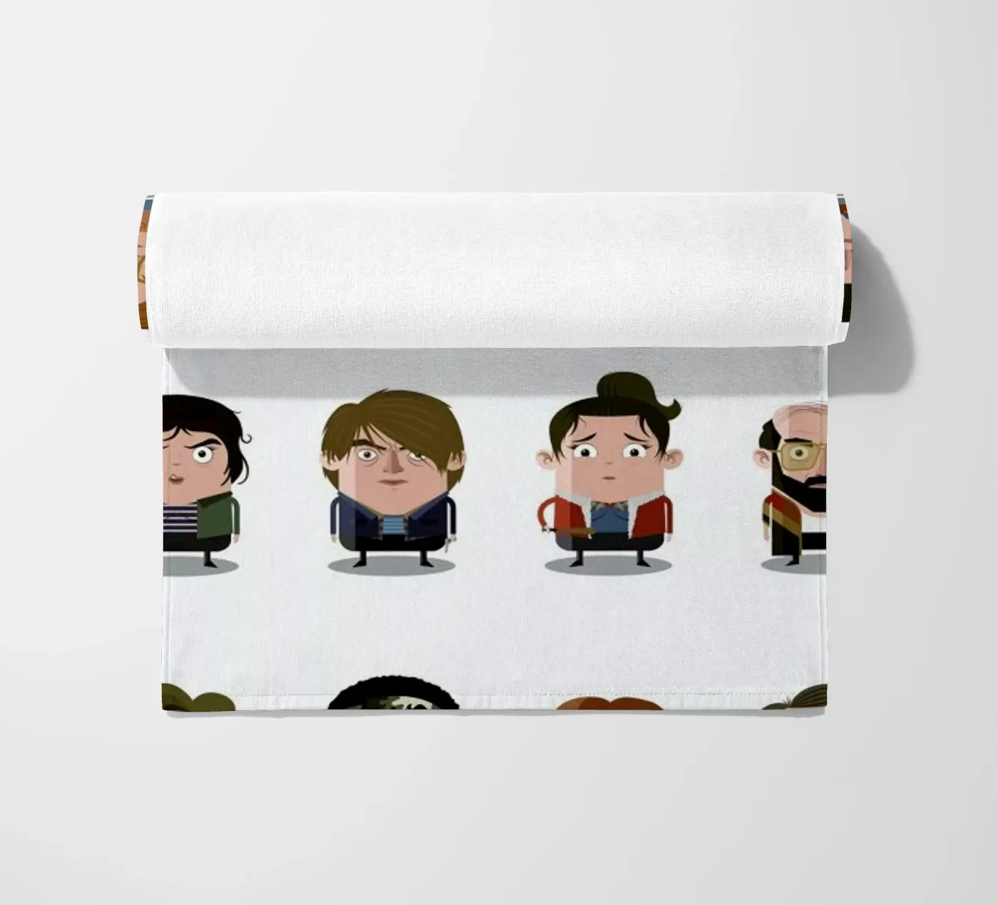 Stranger Things strandhanddoek van Ballooon