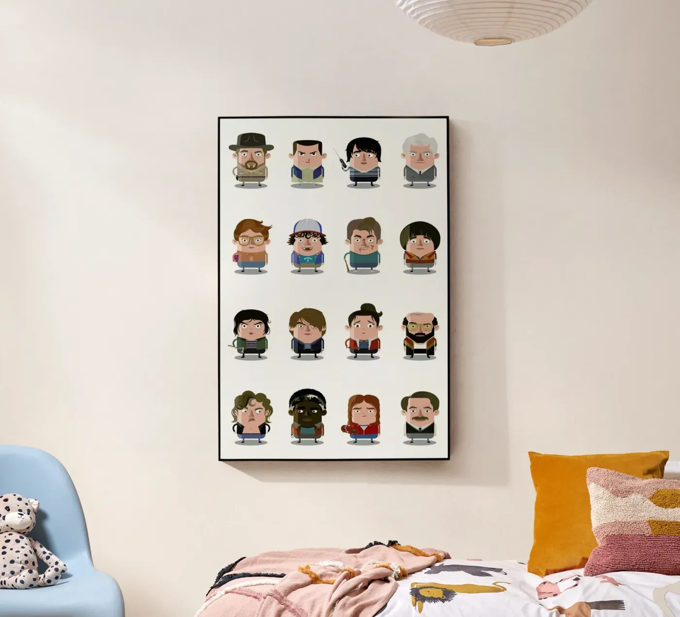 Stranger Things acrylic glass by Ballooon