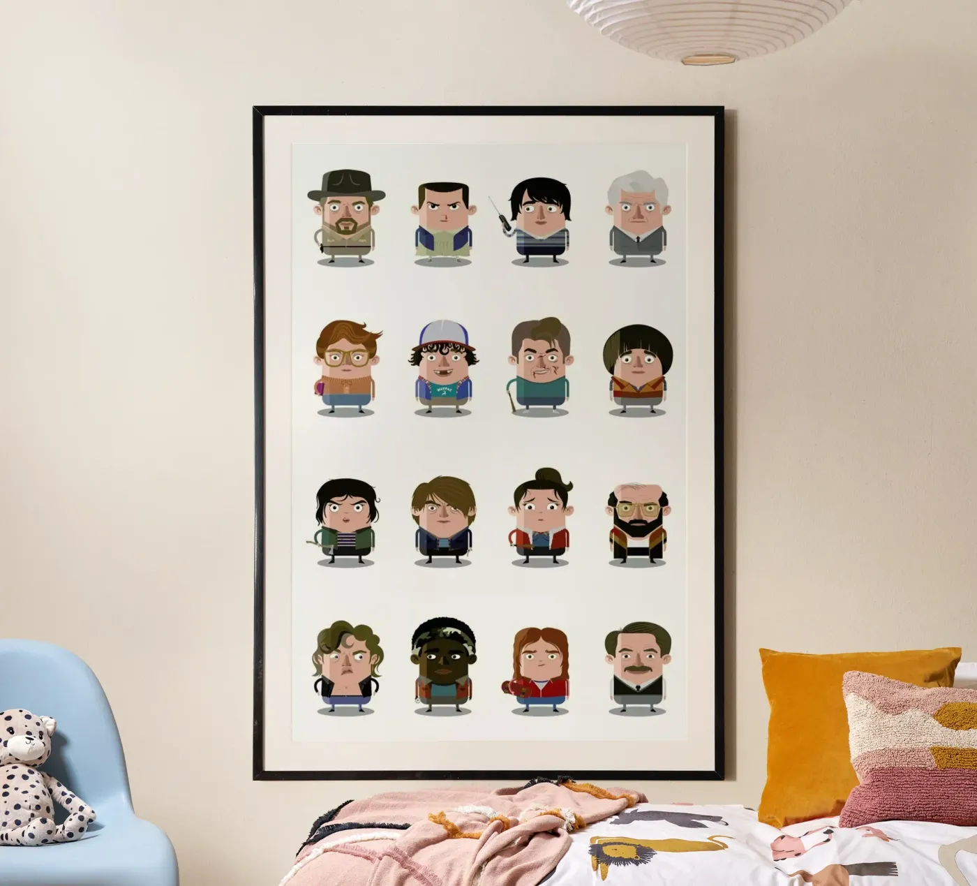 Stranger Things poster da Ballooon