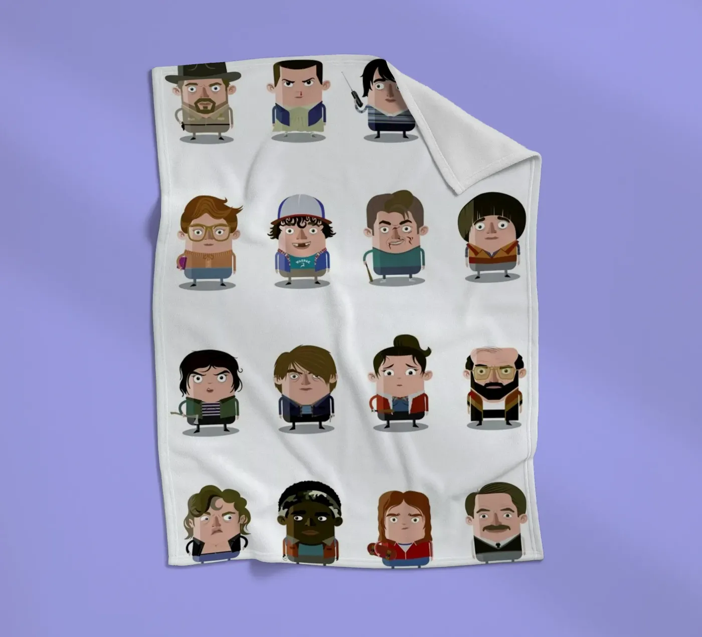 Stranger Things coperta in pile da Ballooon