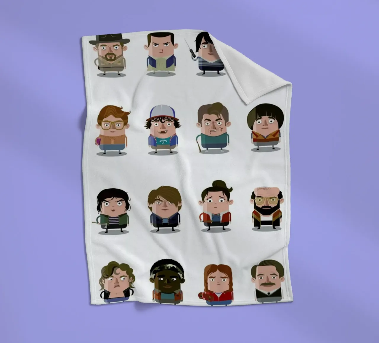 Stranger Things Fleecedecke von Ballooon