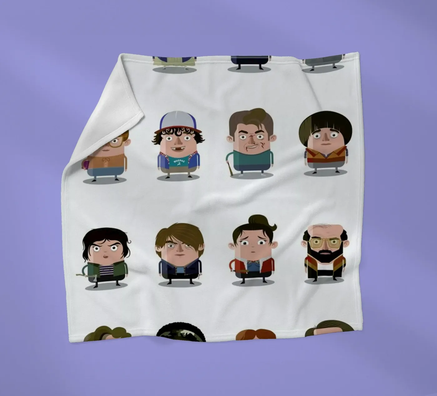 Stranger Things coperta in pile da Ballooon