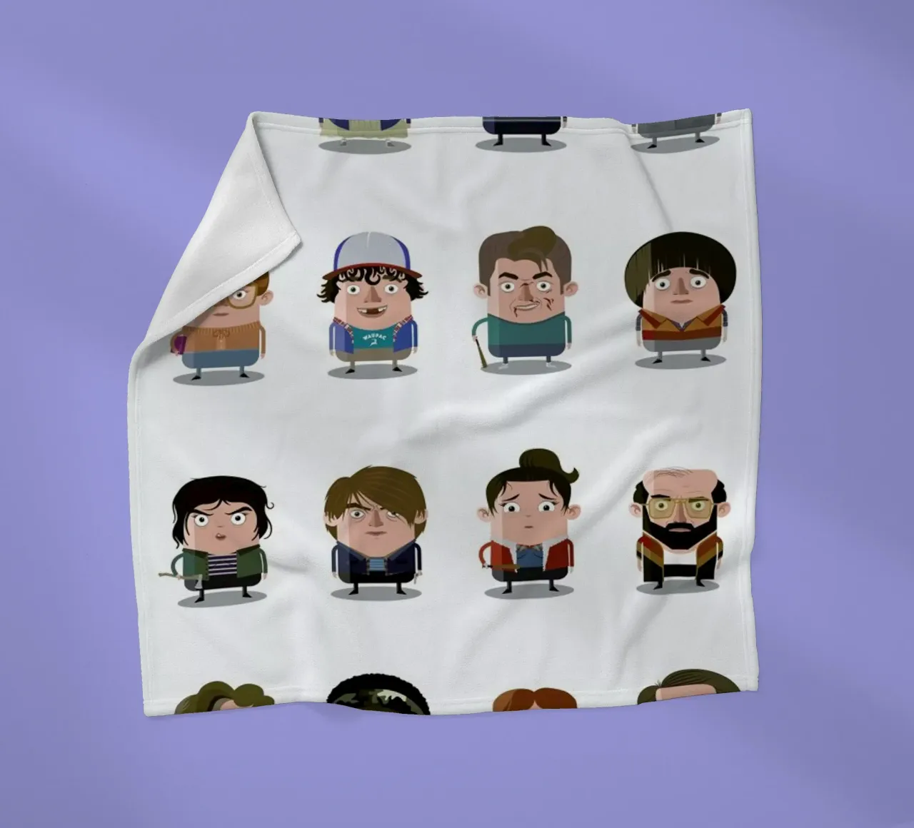 Stranger Things Fleecedecke von Ballooon