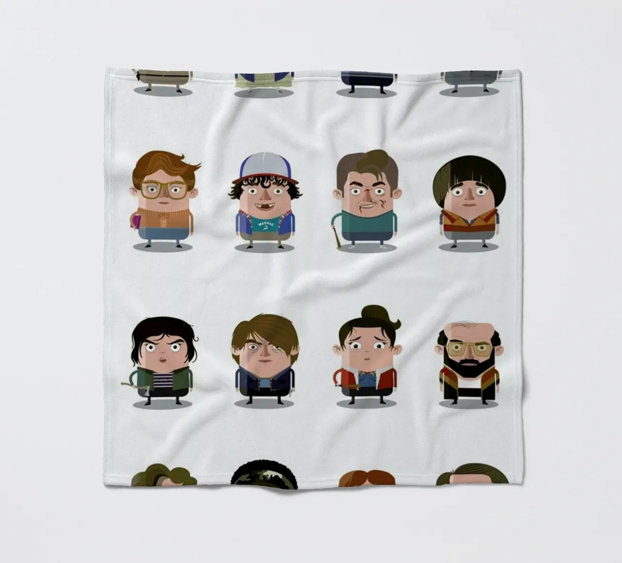 Stranger Things Fleecedecke von Ballooon