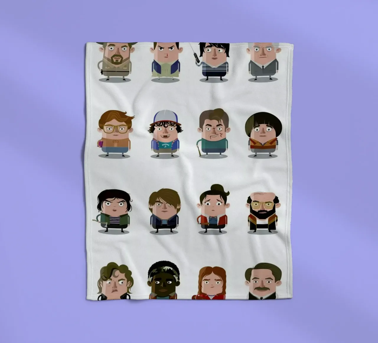 Stranger Things Fleecedecke von Ballooon