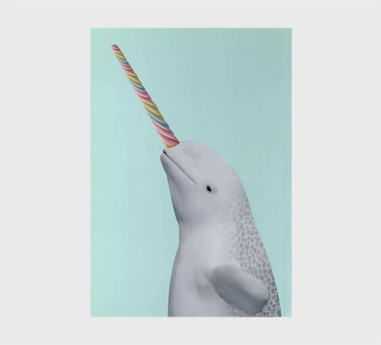 Sea Unicorn notebook by Paul Fuentes Design