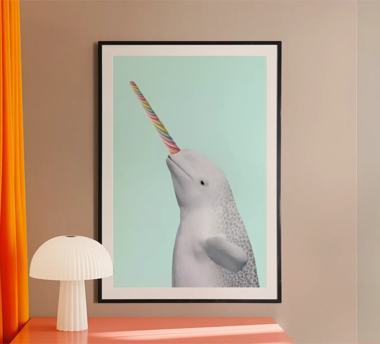 Sea Unicorn carta hahnemühle da Paul Fuentes Design