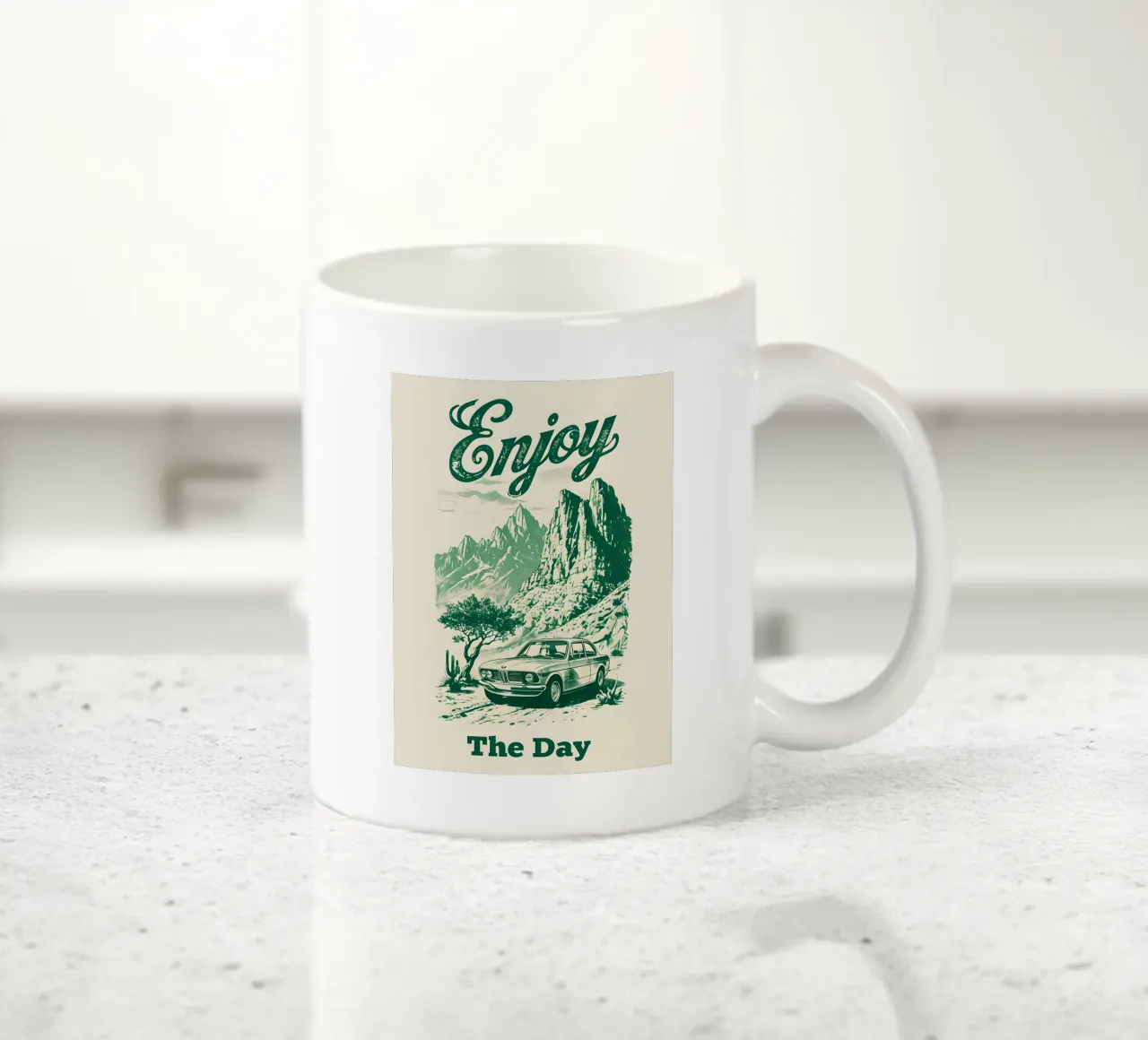Godetevi la giornata Auto d'epoca retrò tazza in ceramica da RETRO VINTAGE EDITION