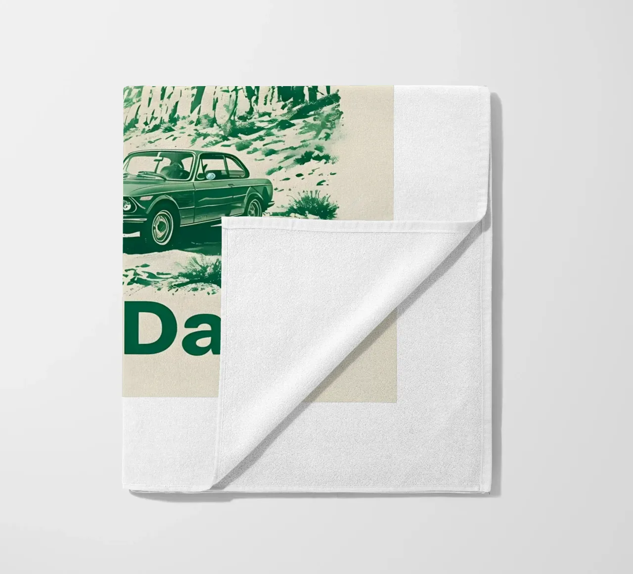 Godetevi la giornata Auto d'epoca retrò telo mare da RETRO VINTAGE EDITION