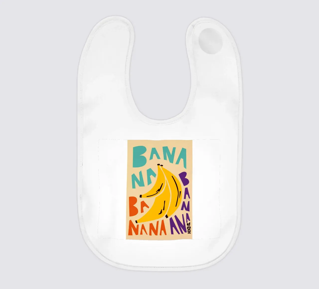 Bana Banana baby bib by Fox & Velvet
