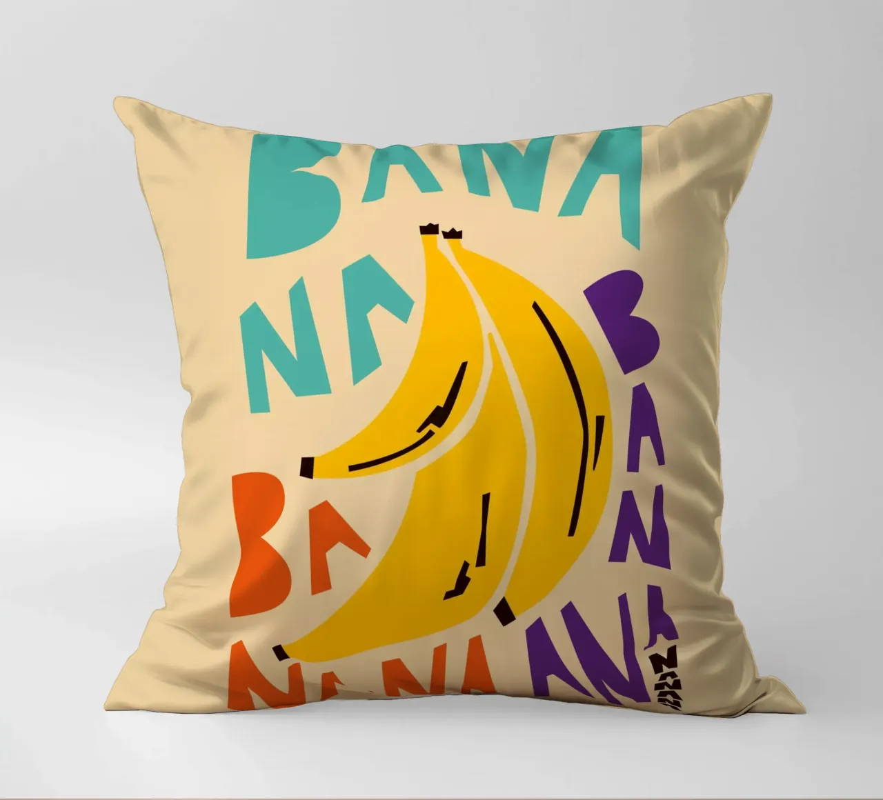 Banana Bana cuscino da Fox & Velvet