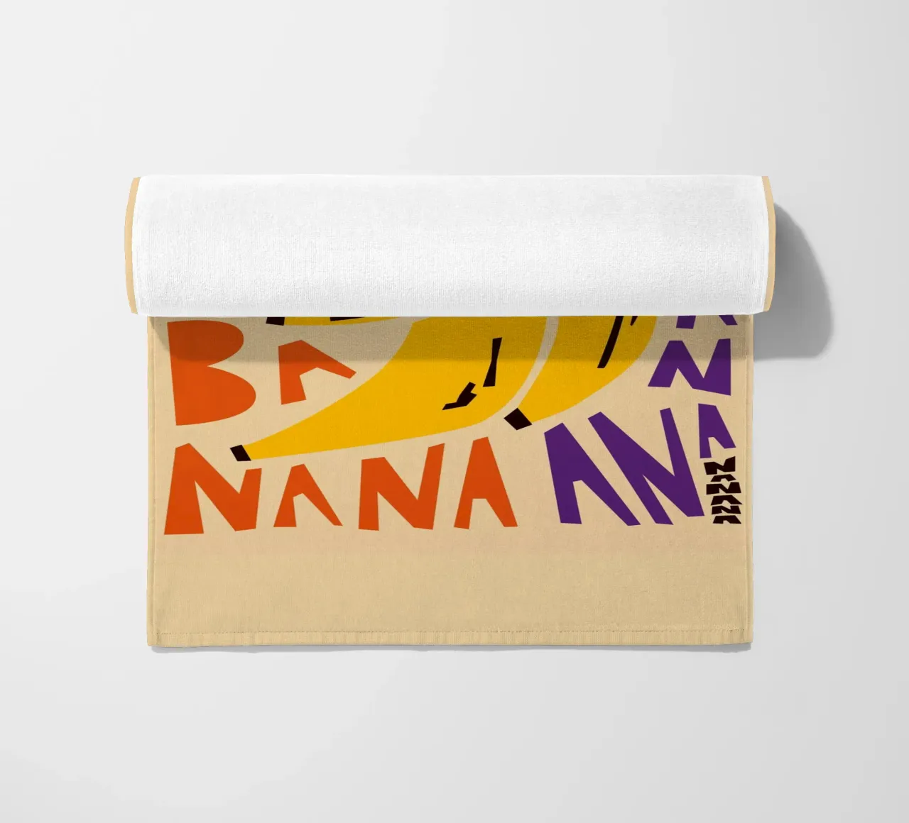 Bana Banana beach towel by Fox & Velvet