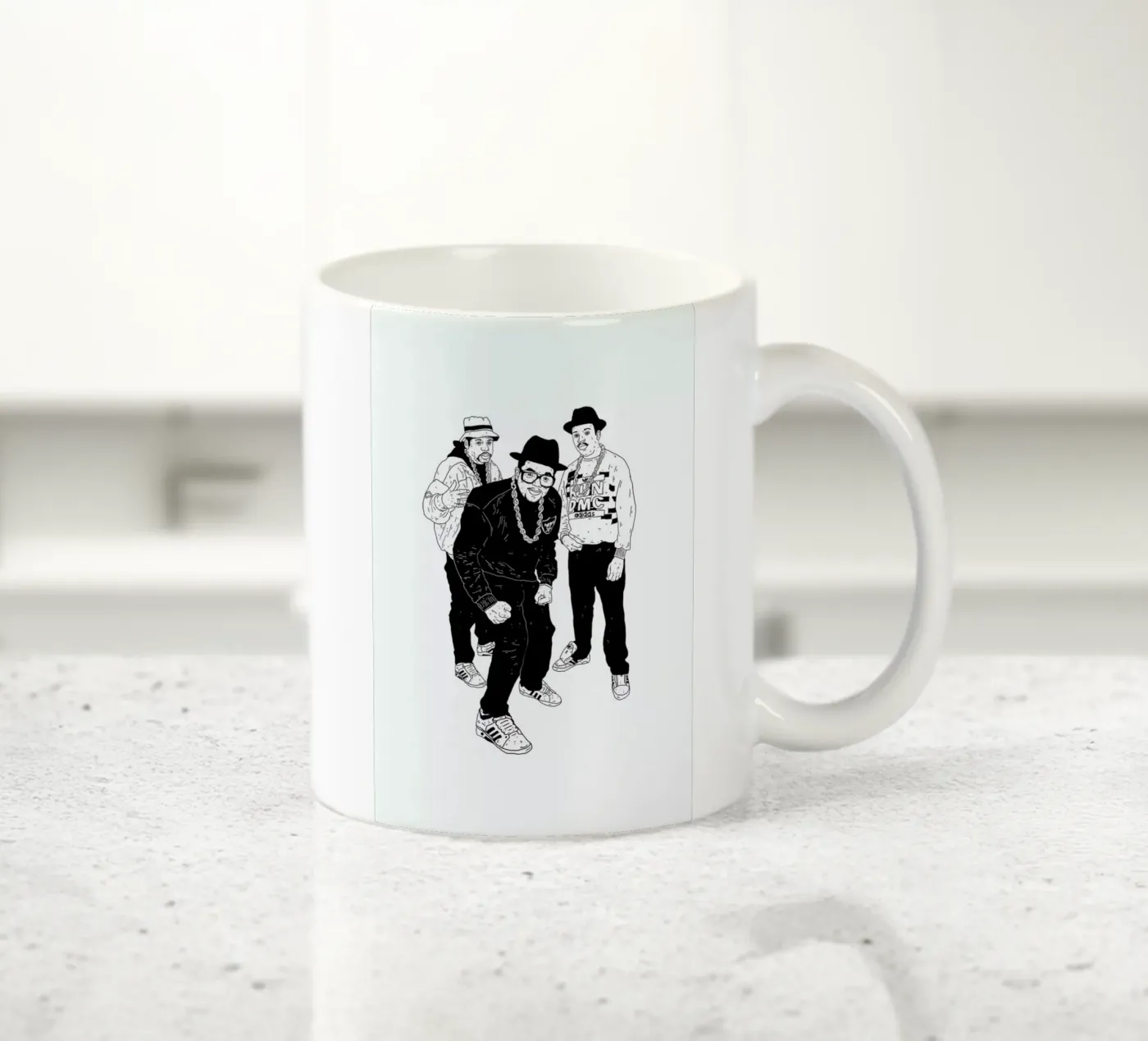 Run mug en céramique de Nick Cocozza