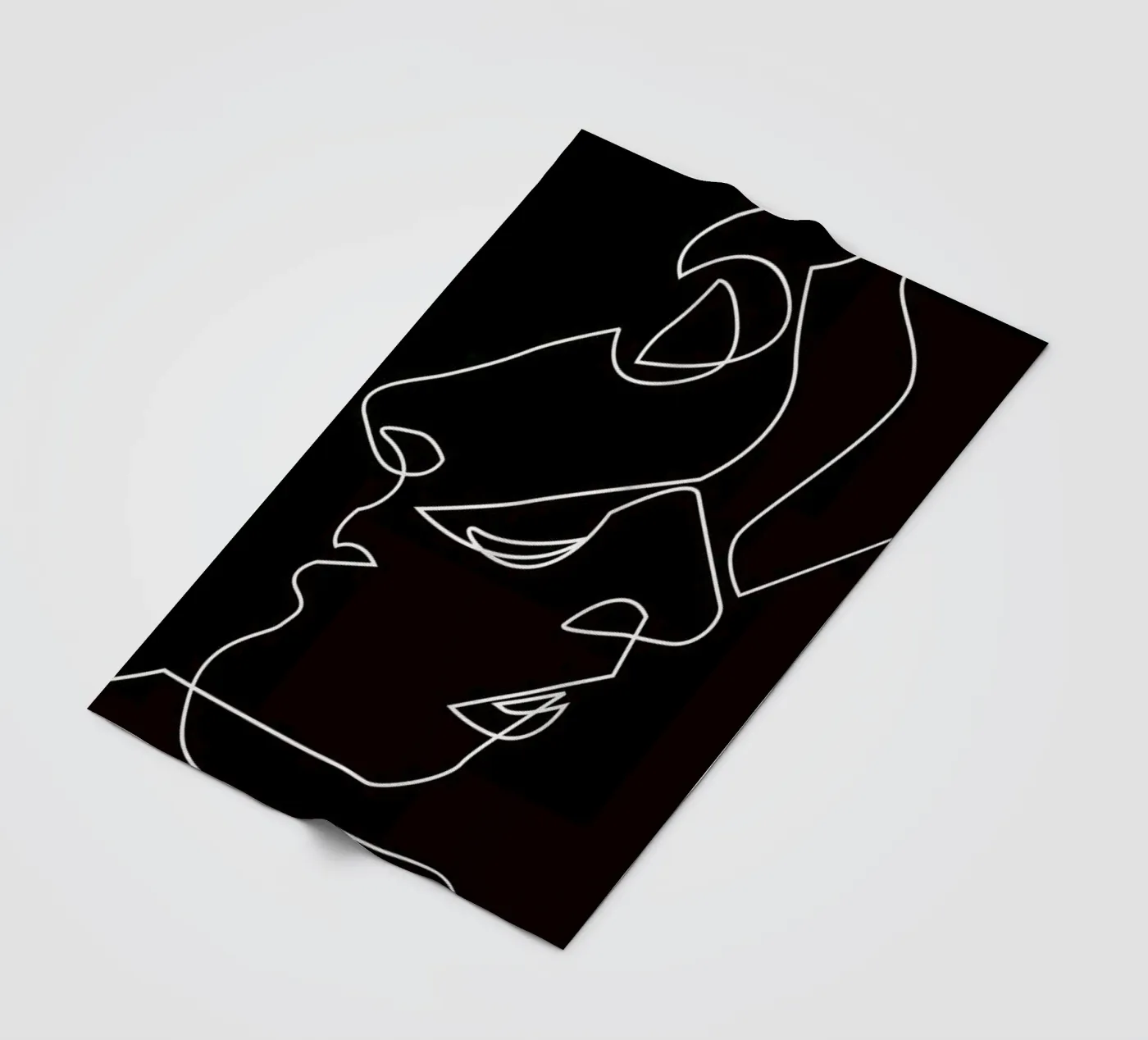 Close Noir Fleecedecke von Quibe