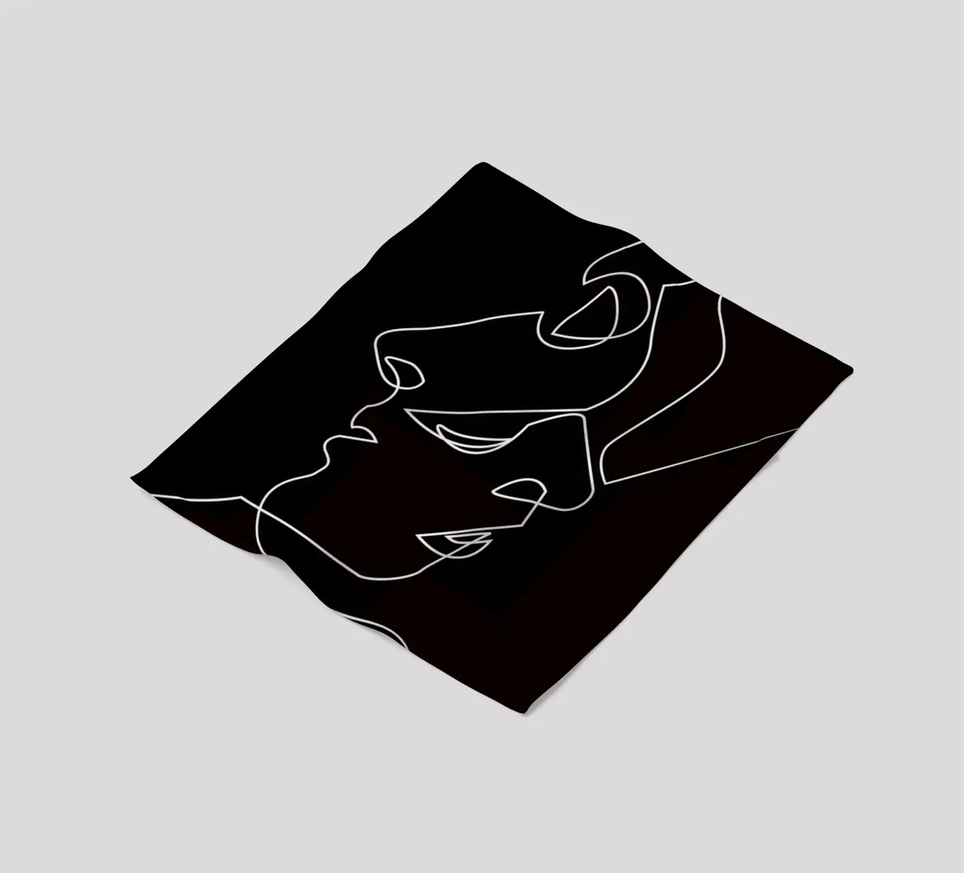 Close Noir Fleecedecke von Quibe