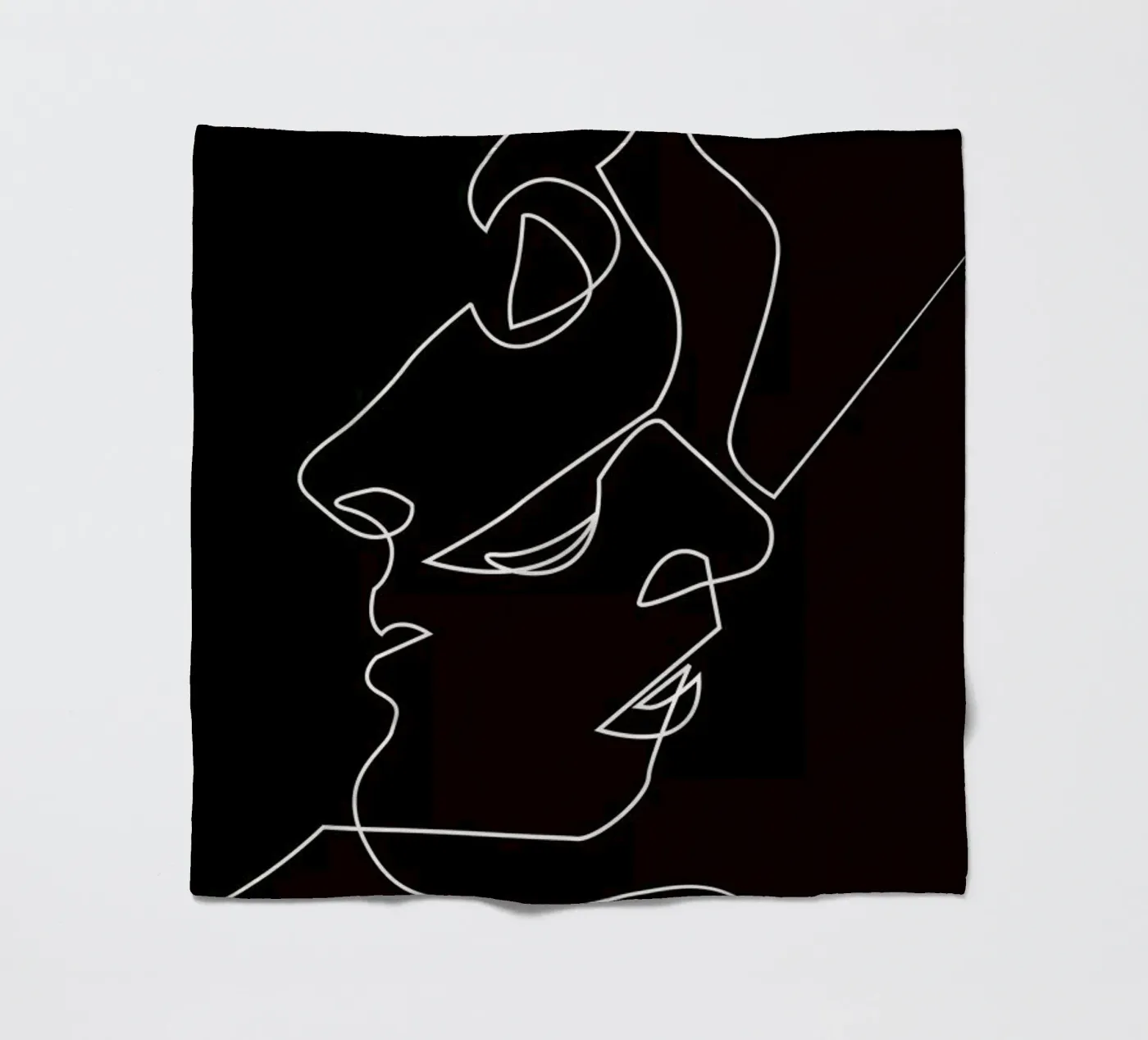 Close Noir Fleecedecke von Quibe