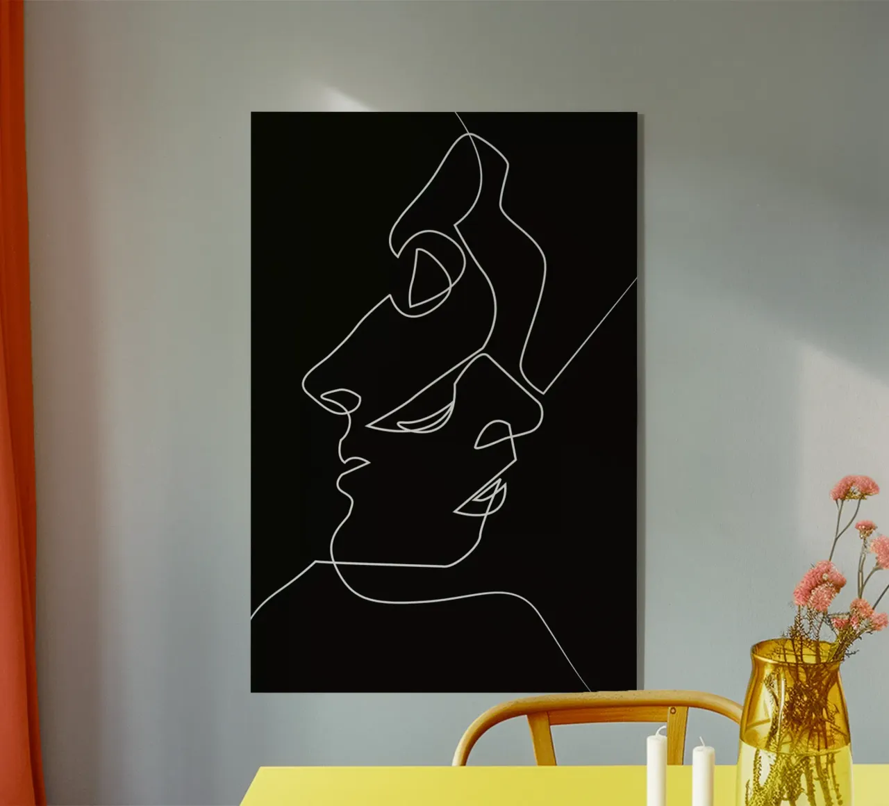 Close Noir plexiglass da Quibe