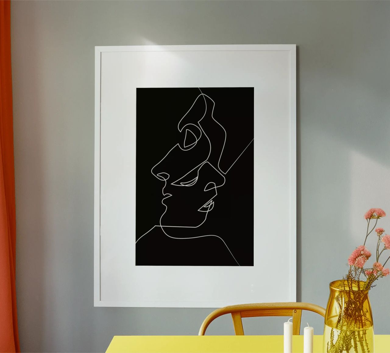 Close Noir poster by Quibe