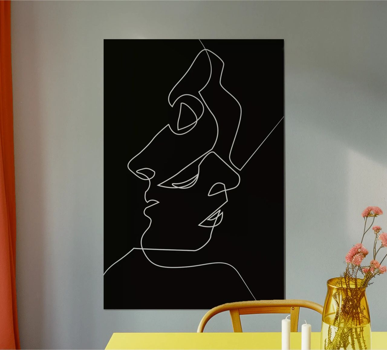 Close Noir poster by Quibe