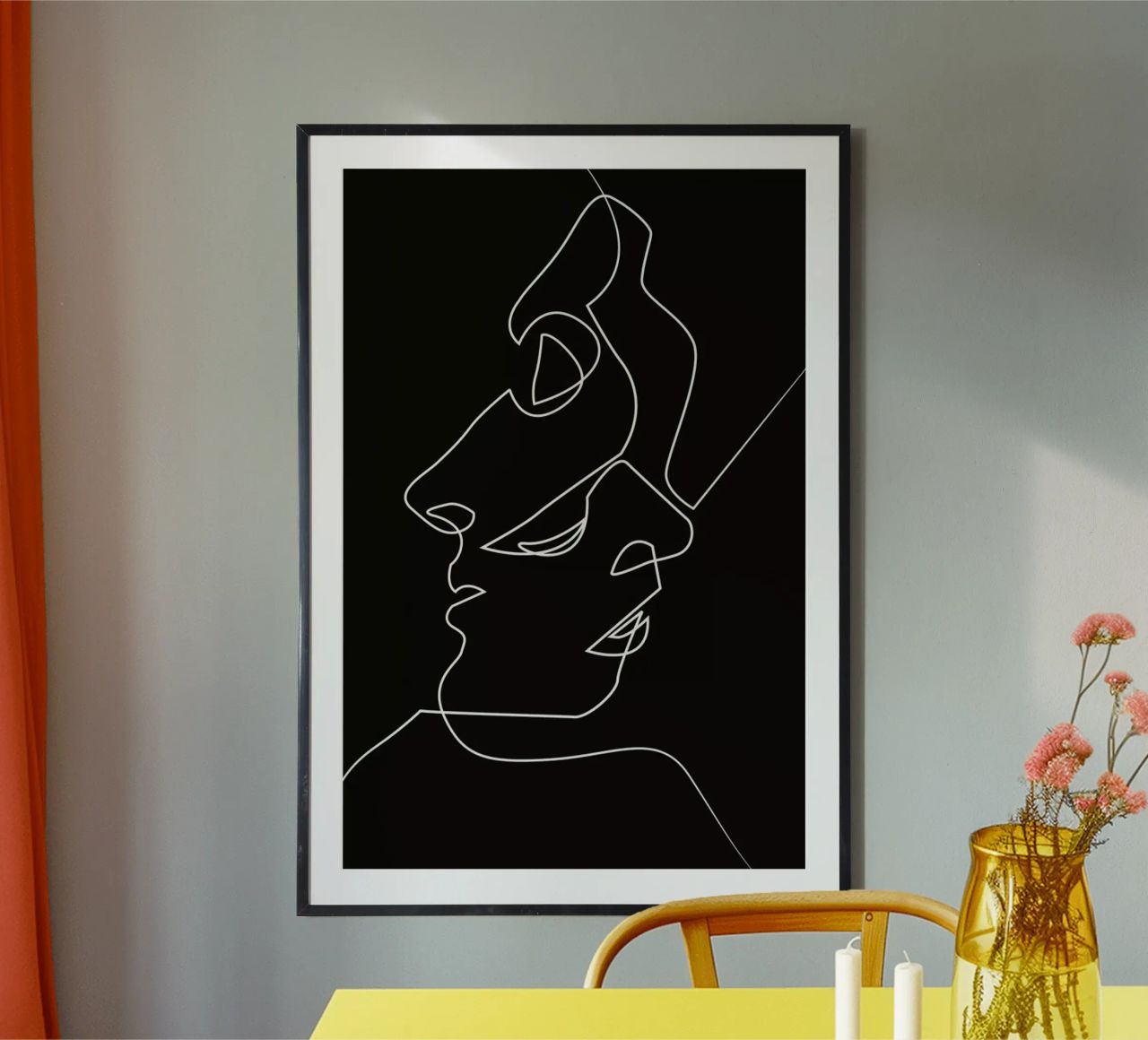 Close Noir poster by Quibe