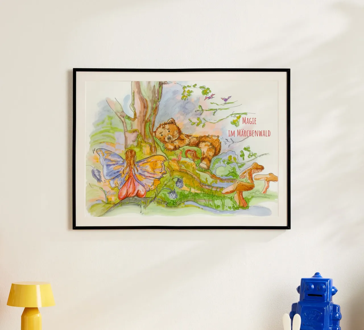 Magia en el bosque de cuento poster de MutMalerin