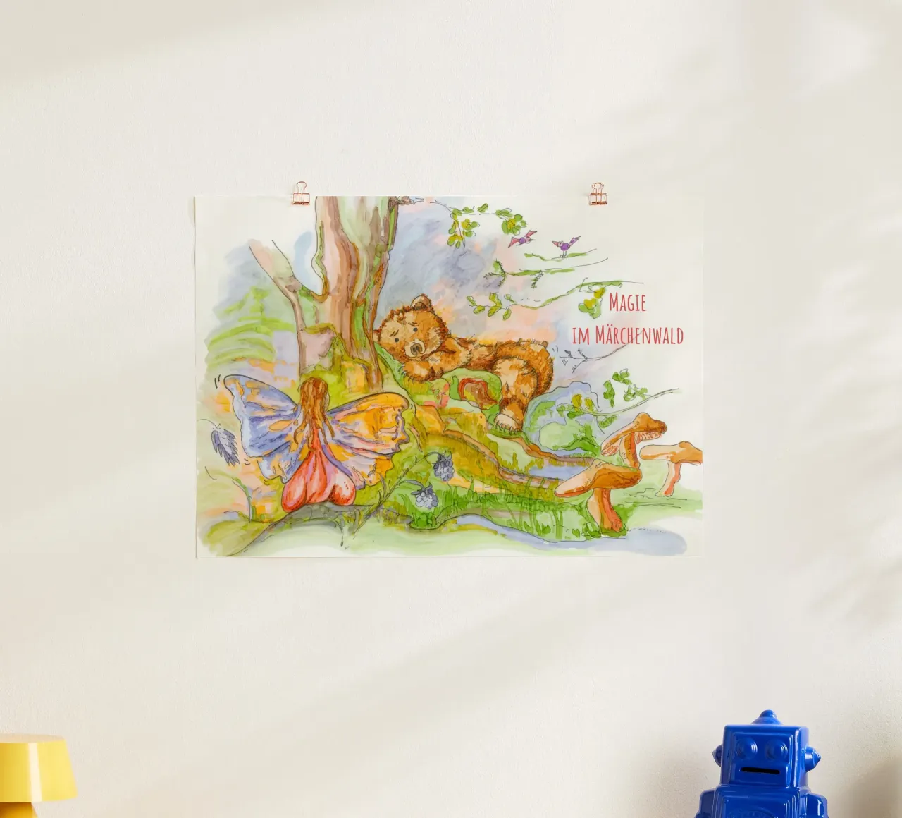 Magia en el bosque de cuento poster de MutMalerin