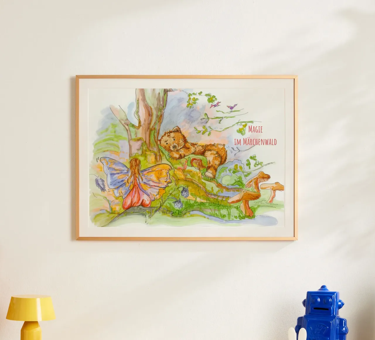 Magia en el bosque de cuento poster de MutMalerin