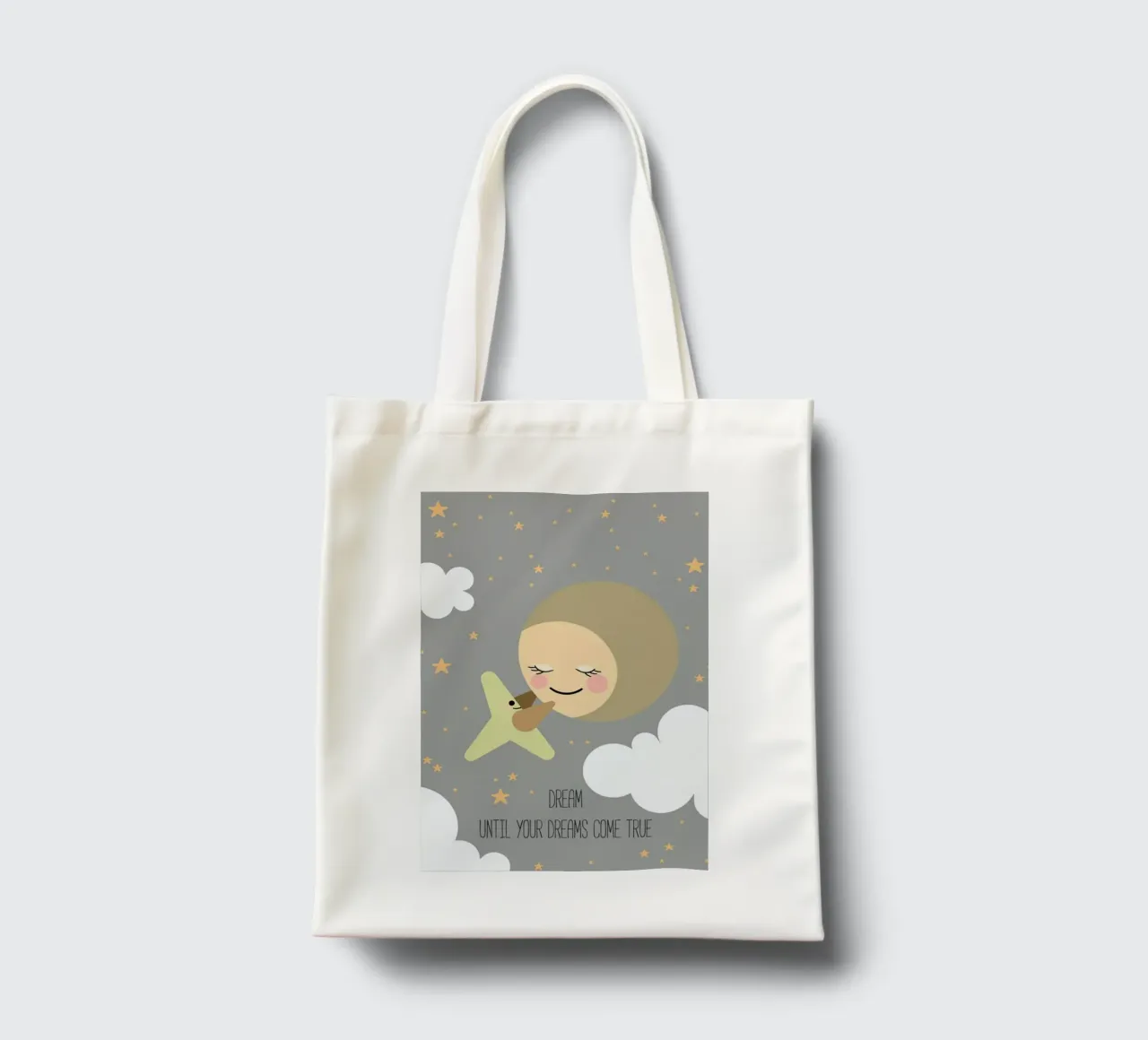 Moon tote bag by Sabrina Ziegenhorn