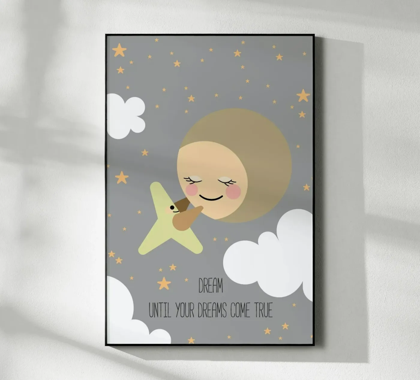 Moon Acryl-Glas von Sabrina Ziegenhorn