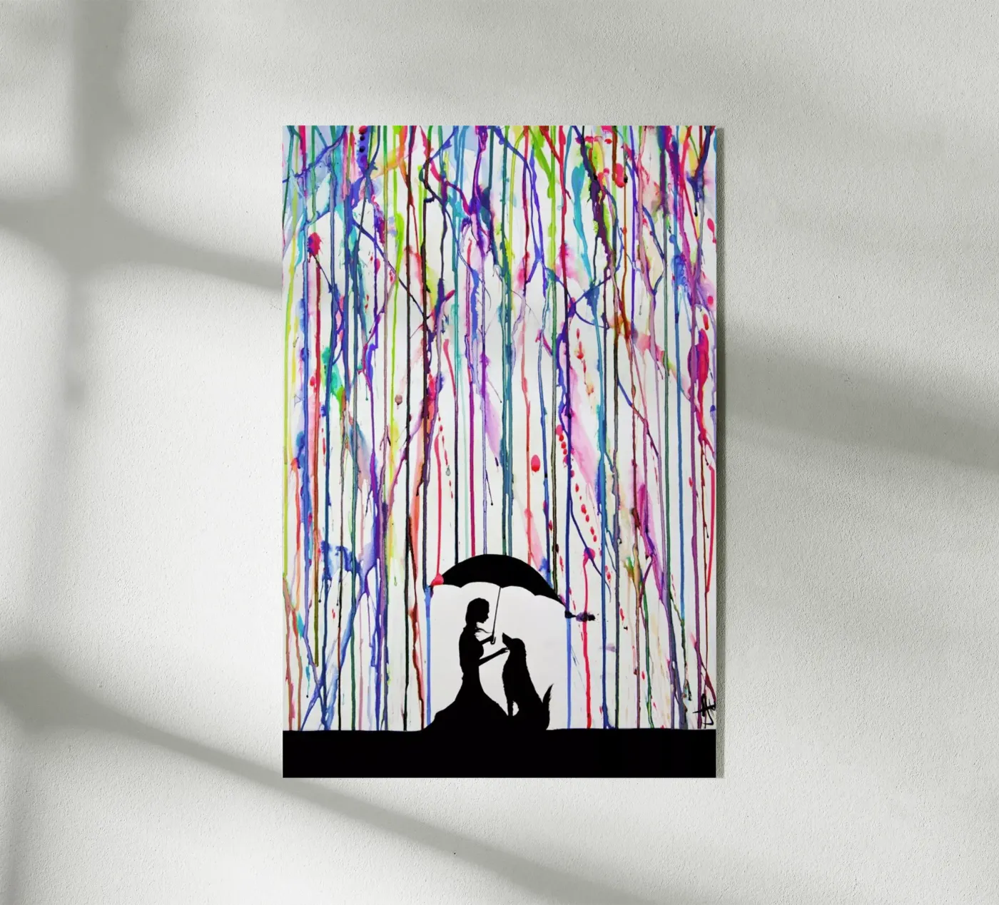 Sempre acryl van Marc Allante