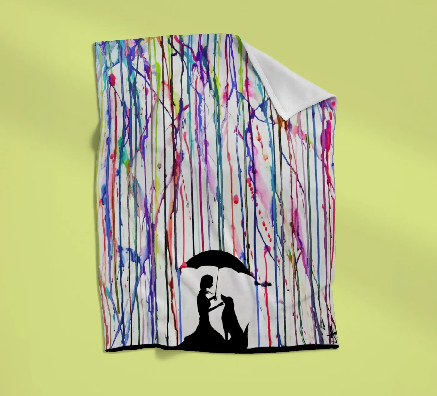 Sempre fleece blanket by Marc Allante