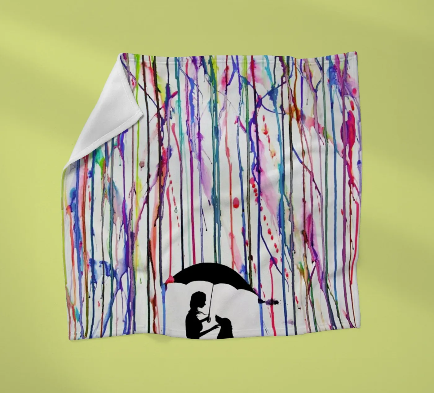 Sempre fleece blanket by Marc Allante