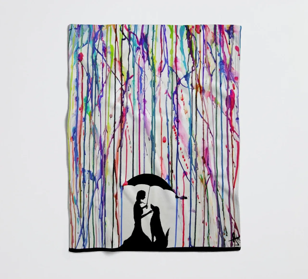 Sempre fleece blanket by Marc Allante