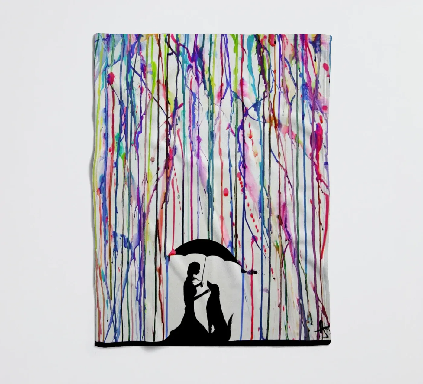 Sempre fleece blanket by Marc Allante