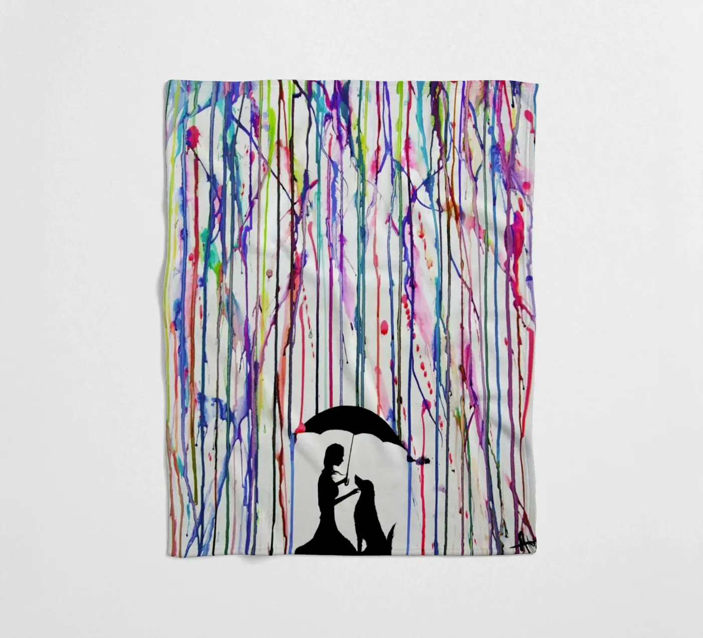 Sempre fleece blanket by Marc Allante