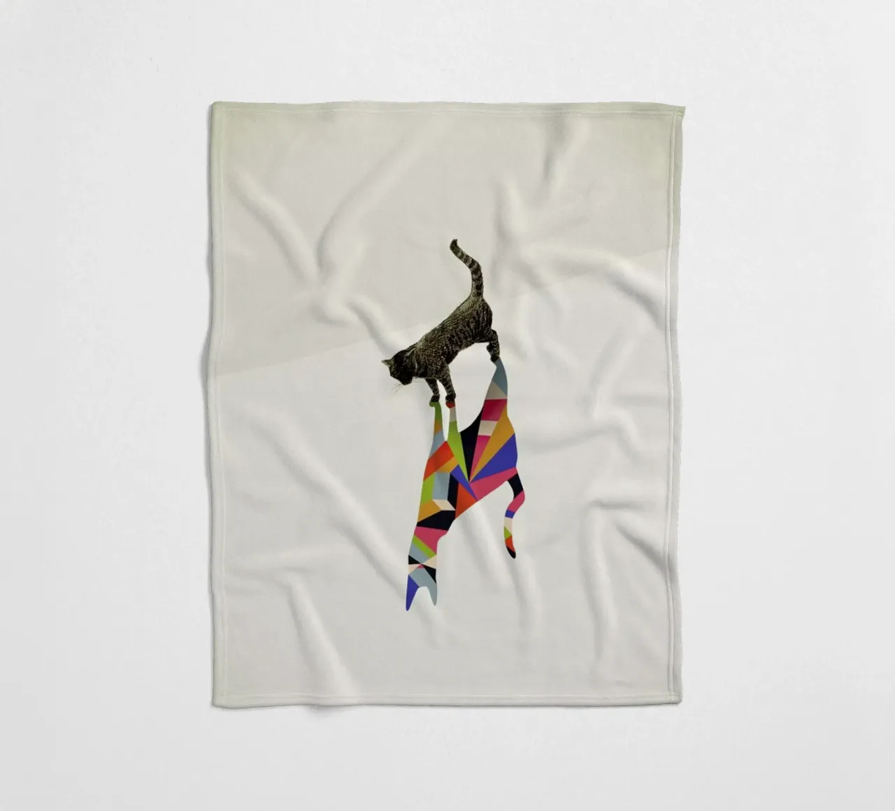 Walking Shadow - Cat coperta in pile da Jason Ratliff