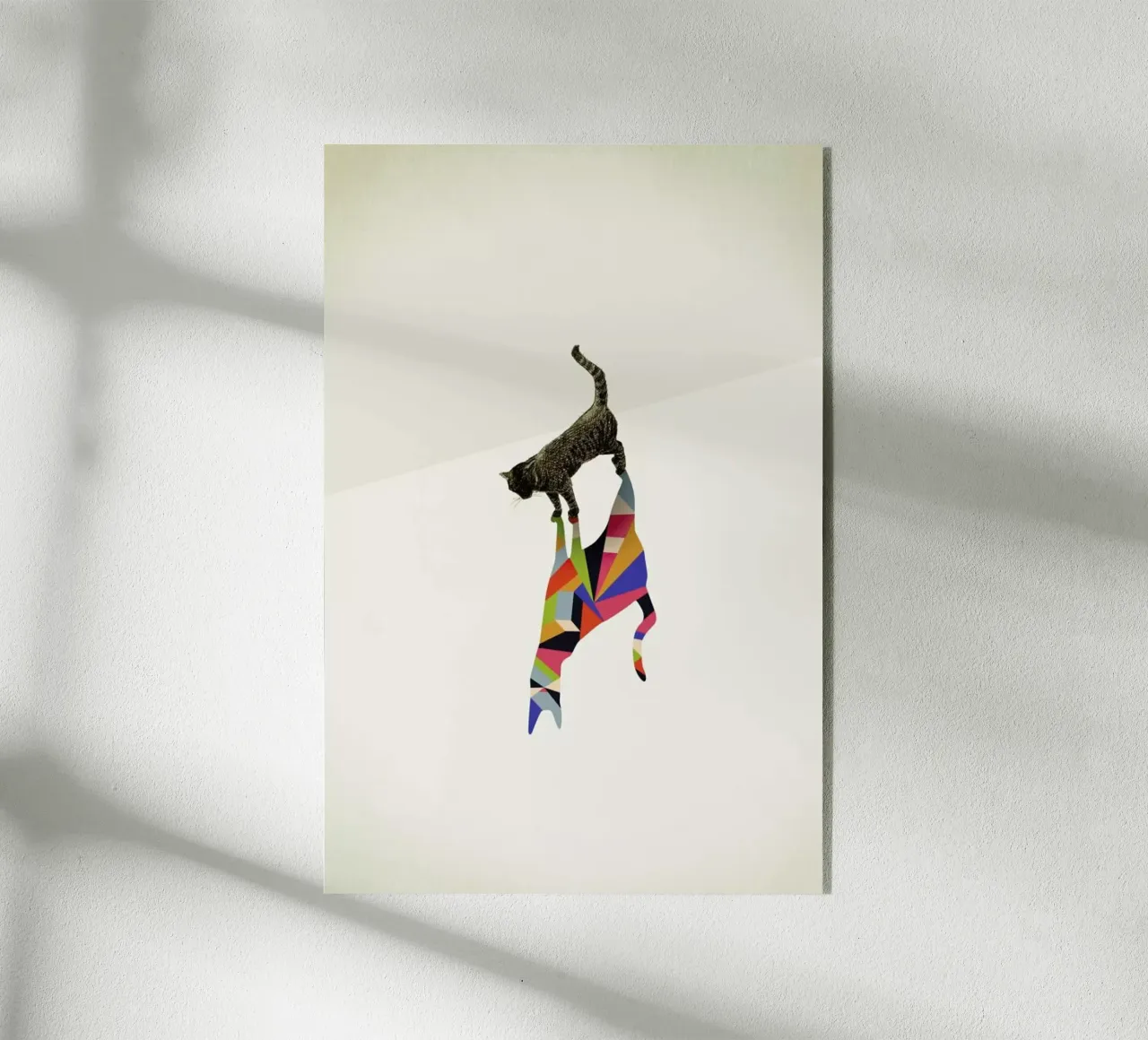 Walking Shadow - Cat plexiglass da Jason Ratliff