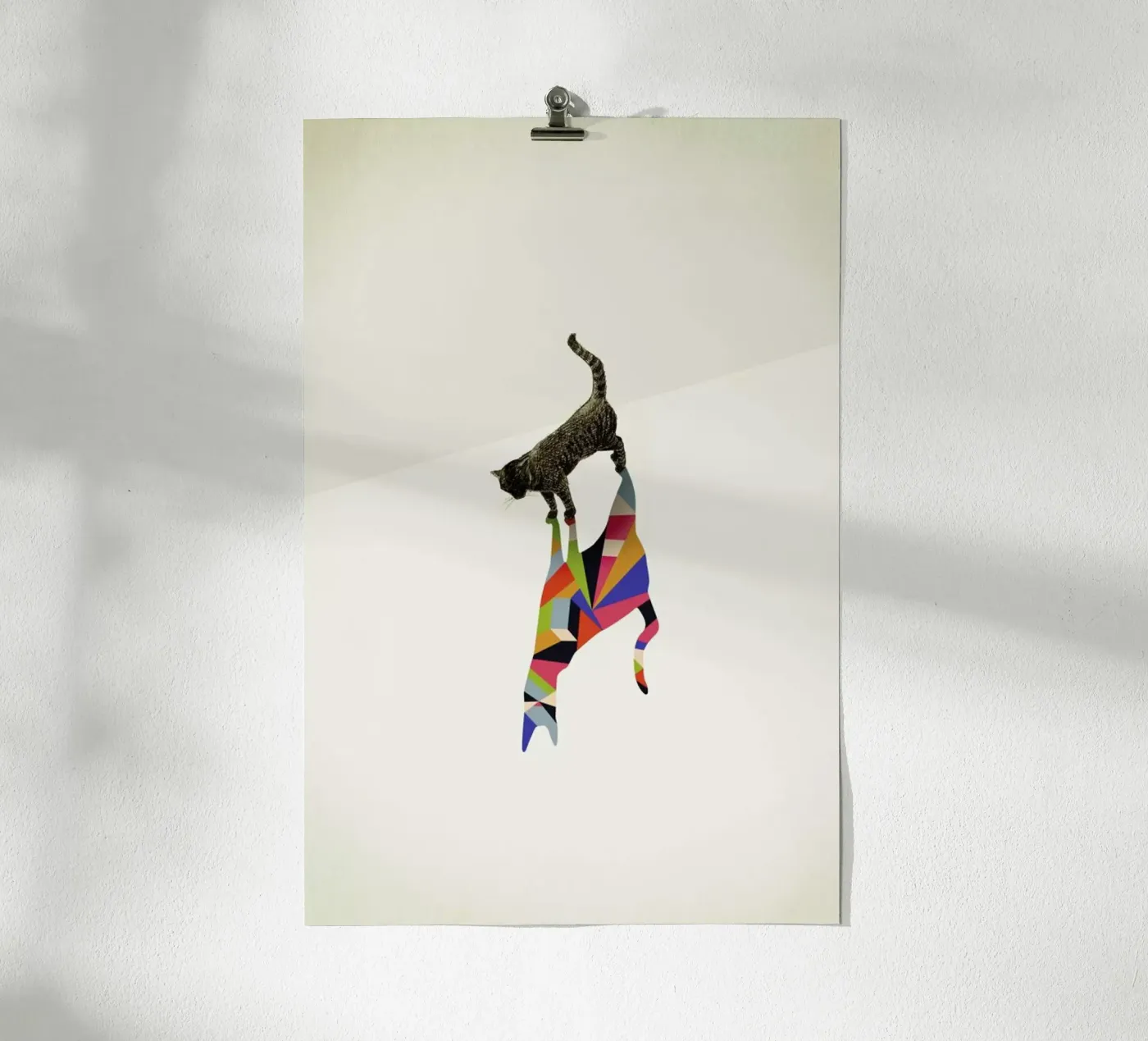 Walking Shadow - Cat Poster von Jason Ratliff